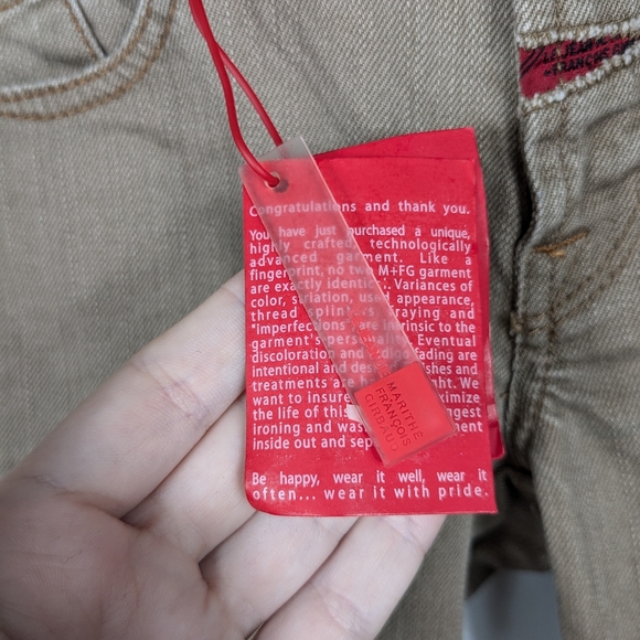 Vintage Deadstock Y2K Marithe Francois Girbaud Jeans Womens Bootcut Low Rise 27 - Picture 12 of 15